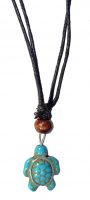 BLUE TURTLE CHOKER