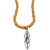 YIN YANG SURFBOARD COCO BEAD CHOKER