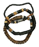 3PIECE ASSORTED NATURALS BRACELETS SET