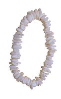 WHITE SHELL CHIP BRACELET