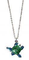 BLUE/GREEN TURTLE PENDANT