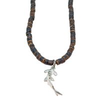 HAMMER-HEAD SHARK COCO BEAD CHOKER