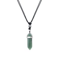 AVENTURINE POINT CORD CHOKER