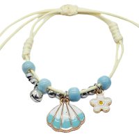 BABY BLUE BRACELET W/ BLUE CLAM