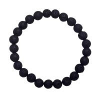 8MM LAVA BEAD MENS SIZE BRACELET