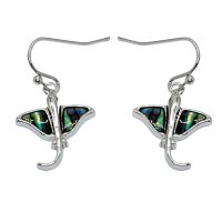 PAUA STING RAY EARRINGS