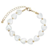 SHELL LOVE HEARTS BRACELET