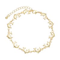 GOLD DOLPHIN ANKLET