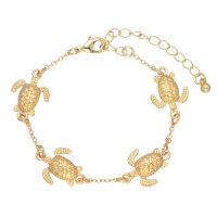 GOLD TURTLE BRACELET