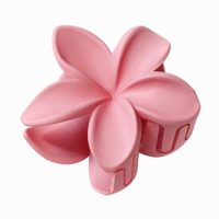 MATTE PINK FRANJIPANI HAIR CLIP