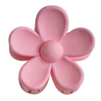 SMALL PASTEL PINK DAISY HAIR CLIP