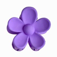 SMALL PASTEL PURPLE DAISY HAIR CLIP