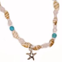 SEASHELL CHOKER W/ STARFISH