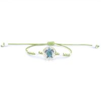 TURTLE W/ DRIED DAISYS BRACELET