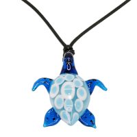 GLASS TURTLE CHOKER