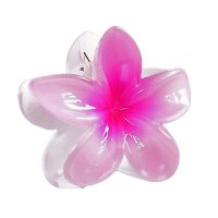 PINK FRANJIPANI HAIRCLIP