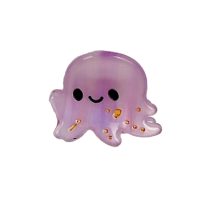 PURPLE JELLYFISH  HAIRCLIP