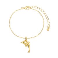 GOLD DOLPHIN CHAIN BRACELET
