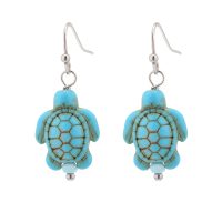 BLUE TURTLE EARRINGS