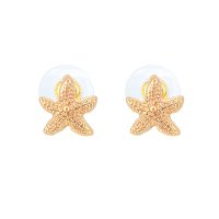 GOLD STARFISH STUDS