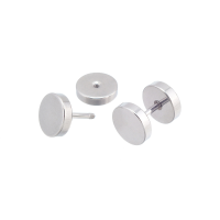 STAINLESS STEEL STUD EARRINGS
