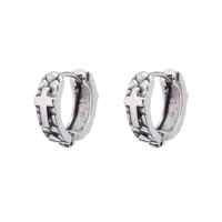 CROSS SLEEPER EARRINGS