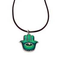 HAMSA EVIL EYE MOOD CHOKER