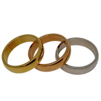 MR287XL STAINLESS STEEL THREE TONE RINGS -XL