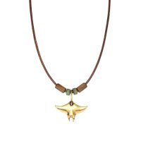 P8402 RUSTIC MANTA RAY PENDANT