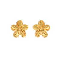 E2249 GOLD DAINTY FRANJI EARRINGS