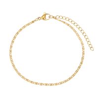 BR8557 GOLD CHAIN BRACELET