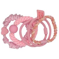 HC364 PINK HAIR TIE SET