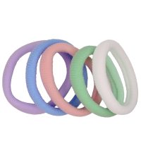 HC370 5 PIECE PASTEL HAIR TIES